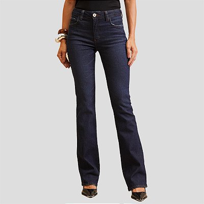 Calça Jeans Forum Marisa Boot Cut In26 Azul Feminino