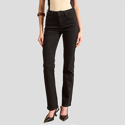 Calça Jeans Forum Marisa 2 Slim In26 Preto Feminino