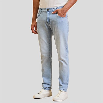 Calça Jeans Forum Igor Skinny Claro In26 Azul Masculino