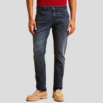 Calça Jeans Forum Igor Skinny Fog In26 Azul Masculino