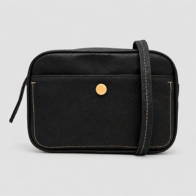 Bolsa Crossbody Anacapri Media Preto Feminino