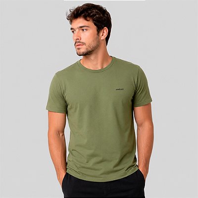 Camiseta Colcci Basic In26 Verde Masculino