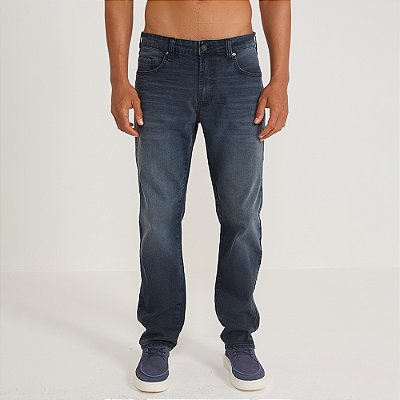 Calça Jeans Colcci Reta Mescla In26 Azul Masculino