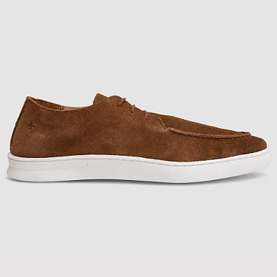 Sapato Dudalina Light Camurça Marrom Masculino