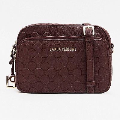Bolsa Crossbody Lança Perfume Pingente In26b Marrom Feminino