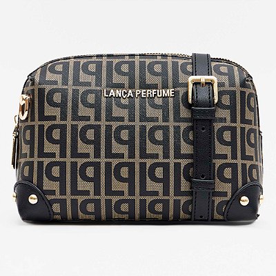 Bolsa Crossbody Lança Perfume Monograma In26 Preto Feminino