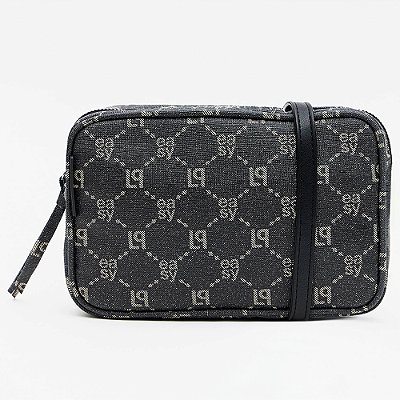 Bolsa Crossbody Easy Lança Perfume Monog In26 Preto Feminino