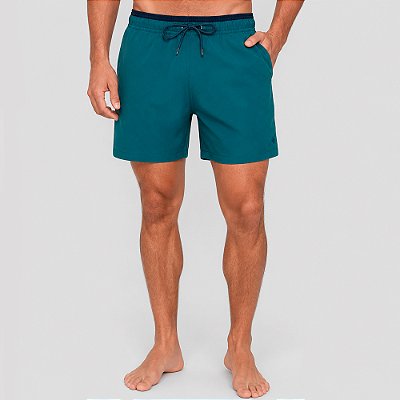 Short Dudalina Relax Praia Pr27 Azul Masculino