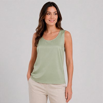 Regata Dudalina Ingrid Pr27 Verde Feminino