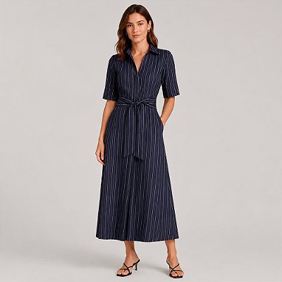 Vestido Dudalina Feixa Eva Pr27 Azul Feminino