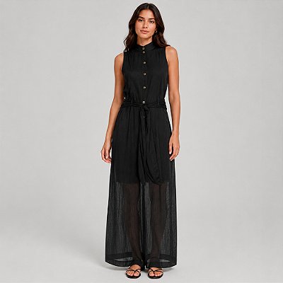 Vestido Dudalina Sabrina Pr27 Preto Feminino