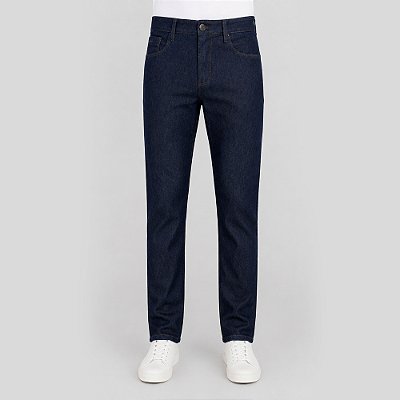 Calça Jeans Dudalina Right Classica Pr27 Azul Masculino