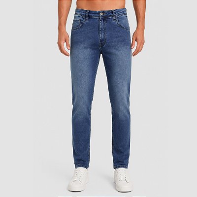 Calça Jeans John John Slim Puerto Ou26 Azul Masculino
