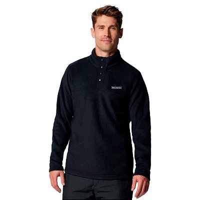 Moletom Fleece Columbia Steens Mountain II Preto Masculino