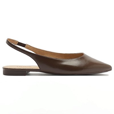 Sapatilha Anacapri Slingback Marrom Feminino