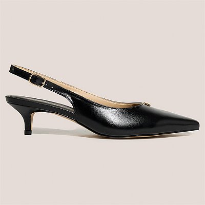 Sapatilha Dudalina Slingback Pr27 Preto Feminino