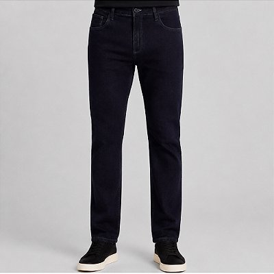Calça Jeans Dudalina Right 5 Pockets Pr27 Azul Masculino