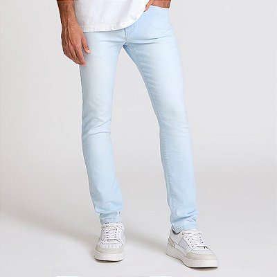 Calça Jeans John John Skinny Low Calamta Pr27 Azul Masculino