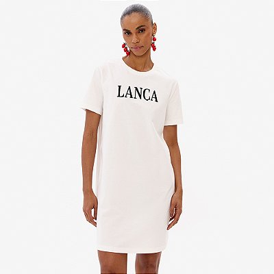 Vestido Tdress Lança Perfume Slv Pr27 Off White Feminino