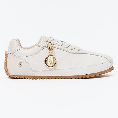 Tênis Easy Lança Perfume Couro Pr27 Off White Feminino