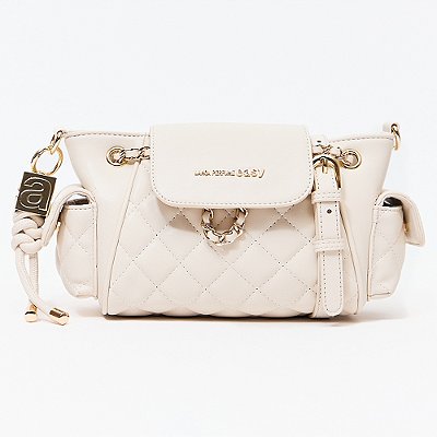 Bolsa Bucket Easy Lança Perfume Alça Pr27 Off White Feminino