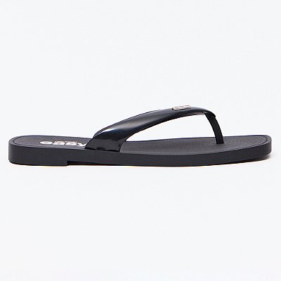 Chinelo Easy Lança Perfume Metal Pr27 Preto Feminino