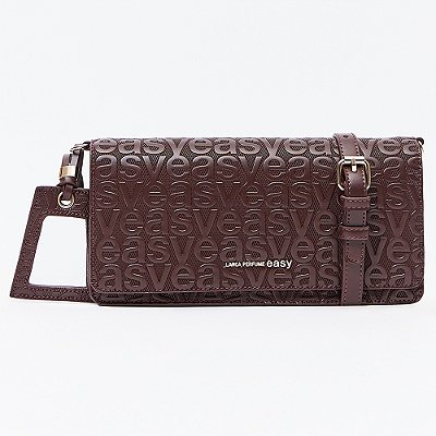 Bolsa Crossbody Easy Lança Perfume Refl Pr27 Marrom Feminino