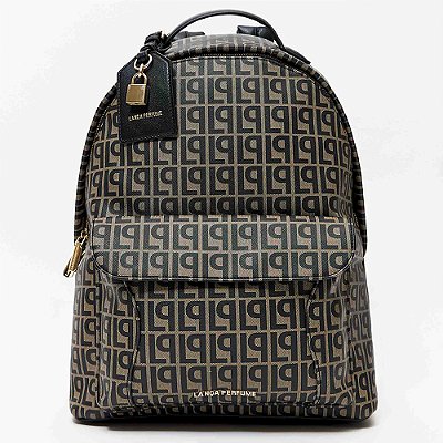 Mochila Lança Perfume Monograma Pr27 Preto Feminino