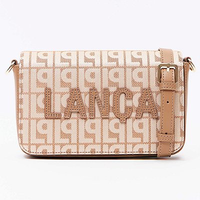 Bolsa Crossbody Lança Perfume Jacquard Pr27 Bege Feminino