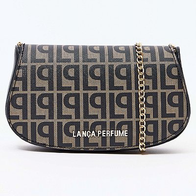 Bolsa Crossbody Lança Perfume Monograma Pr27 Preto Feminino