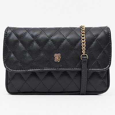 Bolsa Crossbody Easy Lança Perfume Lasse Pr27 Preto Feminino