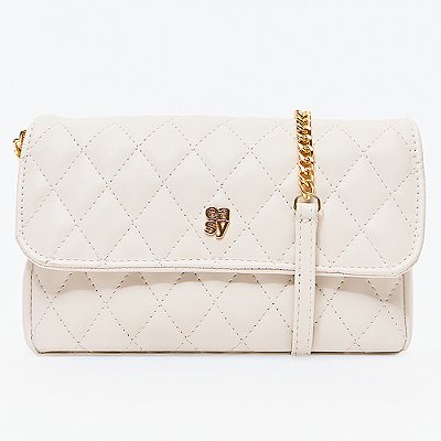 Bolsa Crossbody Easy Lança Perfume Pr27 Off White Feminino