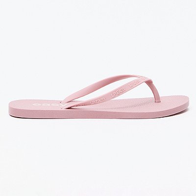 Chinelo Easy Lança Perfume Basic Relevo Pr27 Rosa Feminino