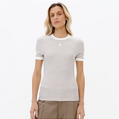 Camiseta Babylook Easy Lança Perfume Emb Pr27 Cinza Feminino