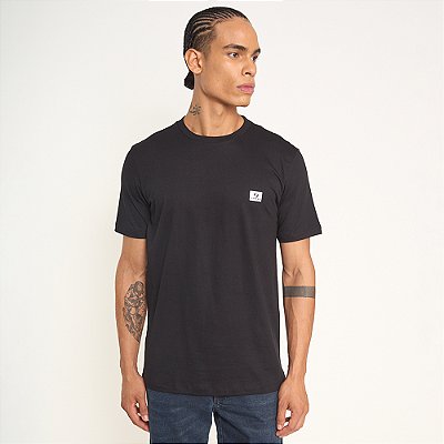 Camiseta Colcci Patch Pr27 Preto Masculino