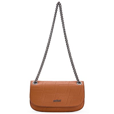 Bolsa Shoulder Colcci Aba Frontal Pr27 Marrom Feminino
