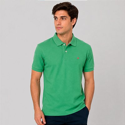 Camisa Polo Colcci Iconic Pr27 Verde Masculino