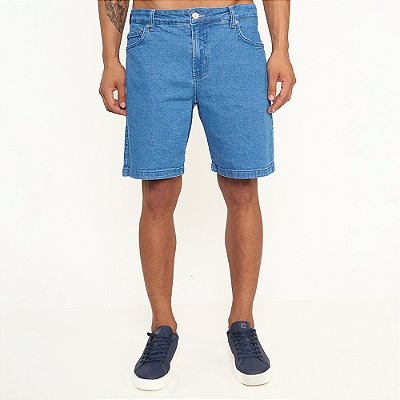Bermuda Jeans Colcci New Davi Pr27 Azul Masculino