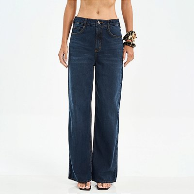Calça Jeans Colcci Bruna Low Pr27 Azul Feminino