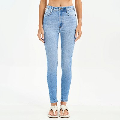 Calça Jeans Colcci Bruna Stretch Bright Pr27 Azul Feminino