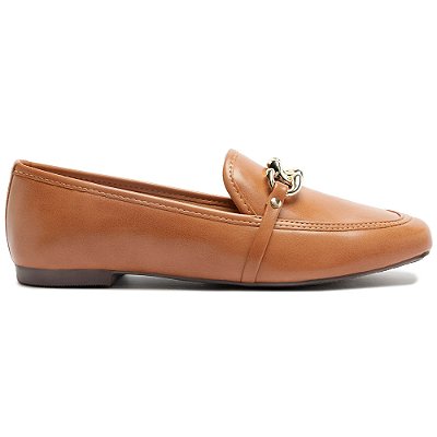 Mocassim Anacapri Slim Bridão Marrom Feminino