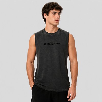 Regata John John Flat Pr27 Grafite Masculino