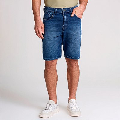 Bermuda Jeans John John Classic Ve27 Azul Masculino