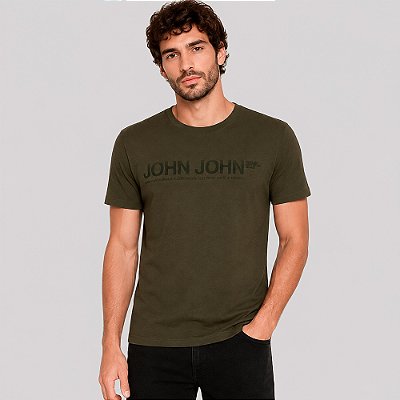Camiseta John John Generation Ve27 Verde Masculino