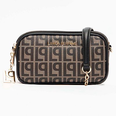 Bolsa Crossbody Lança Perfume Monograma Ve27 Preto Feminino