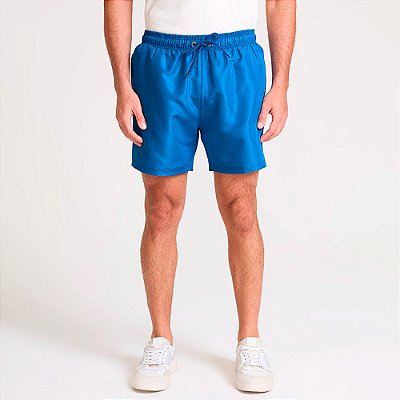 Short John John Fiji Ve27 Azul Masculino