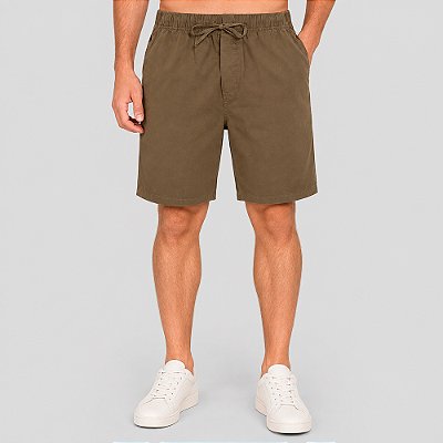 Bermuda Dudalina Right Ve27 Marrom Masculino