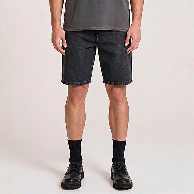 Bermuda John John Regular Ve27 Preto Masculino