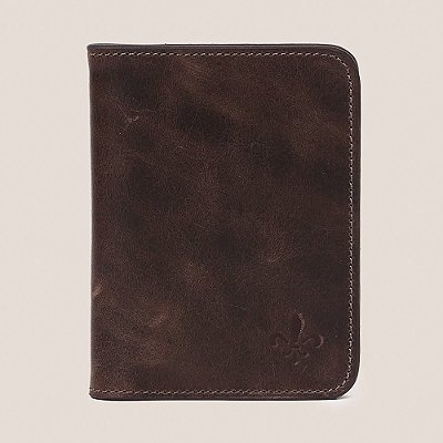 Carteira de Couro Dudalina Classic Ve27 Marrom Masculino