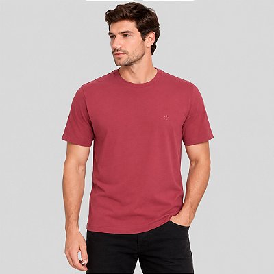 Camiseta Dudalina Essentials Color Ve27 Rosa Masculino